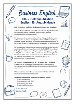 Business English- Flyer